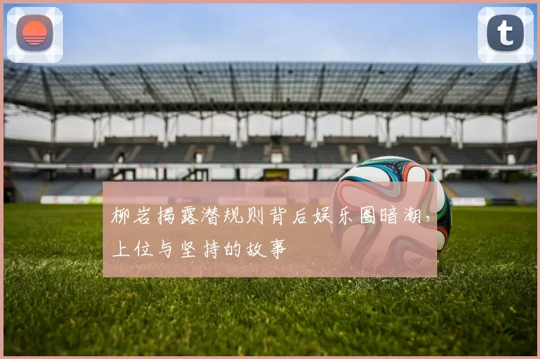 柳岩揭露潜规则背后娱乐圈暗潮,上位与坚持的故事